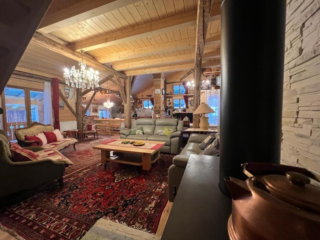 Ferme Savoyarde Renovee 2 Chambres Les Carroz d'Araches Dış mekan fotoğraf
